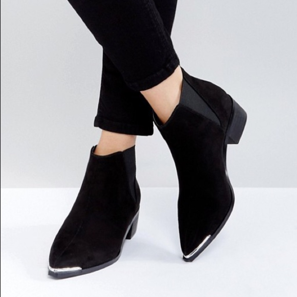 ASOS Pointed Chelsea boots